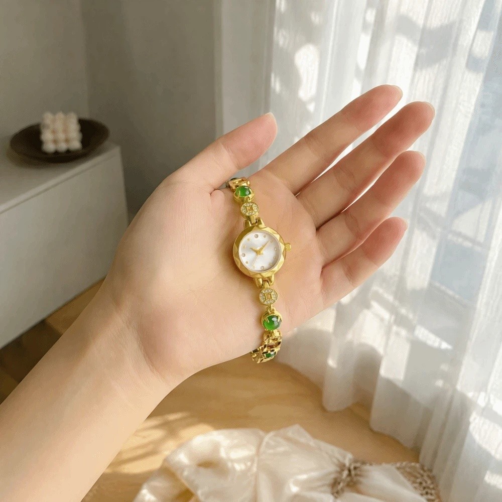 Vintage Fashion Week - Bracelet-montre exquis pour femme, montre-bracelet à