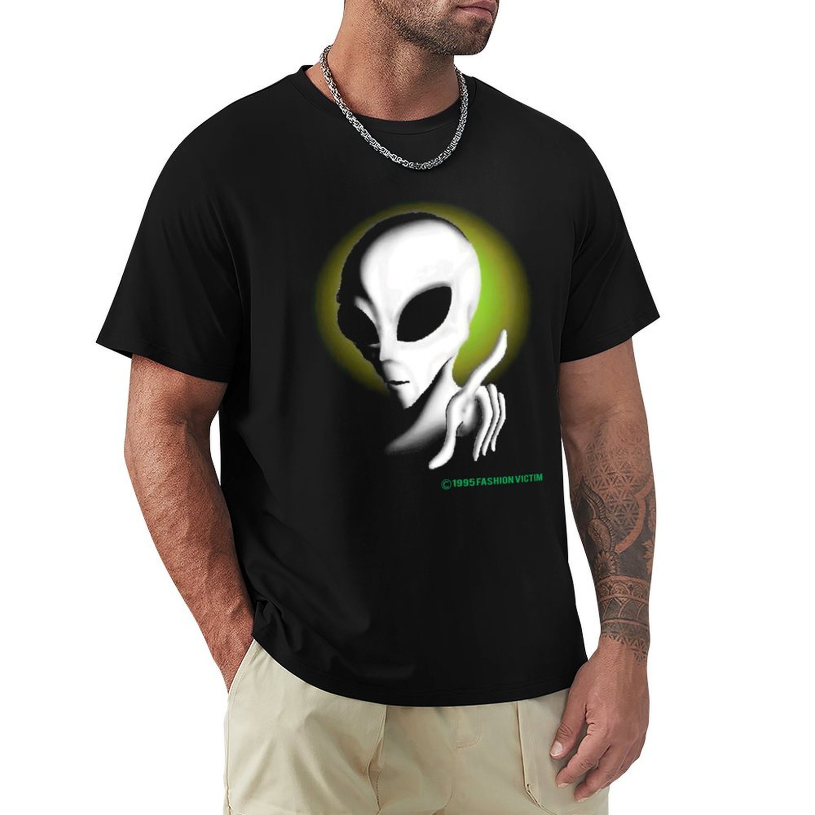 Vintage Fashion Victim Shirt - T-shirt vintage ALIEN 1995, motif «