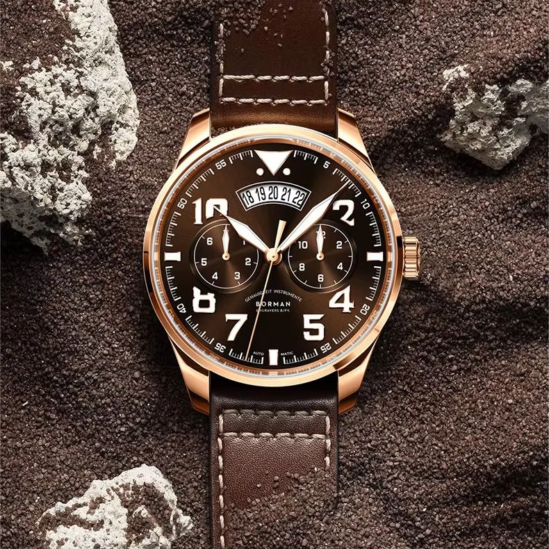 Vintage Fashion Week - Montre automatique pour homme BORMAN, vintage,