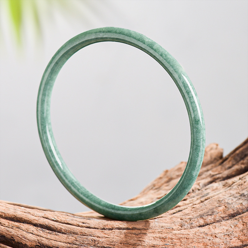 Bracelet en jade birman nature - Vintage Fashion Design avis et prix