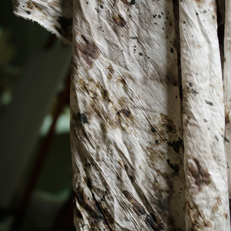 Tissu en coton texturé vieilli - Tie Dye Shirt Vintage avis et prix