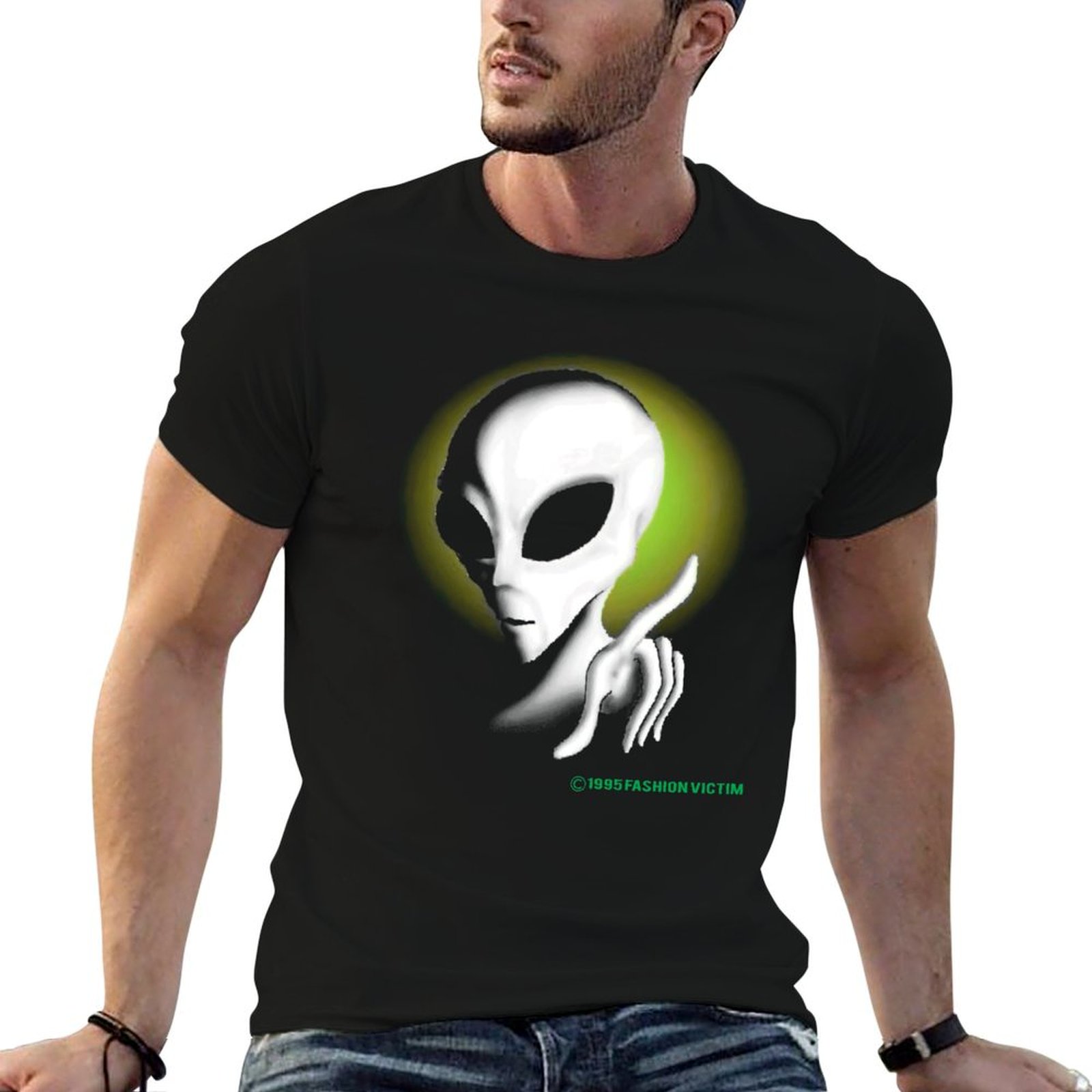 T-shirt vintage ALIEN 1995, mo - Vintage Fashion Victim Shirt avis et prix