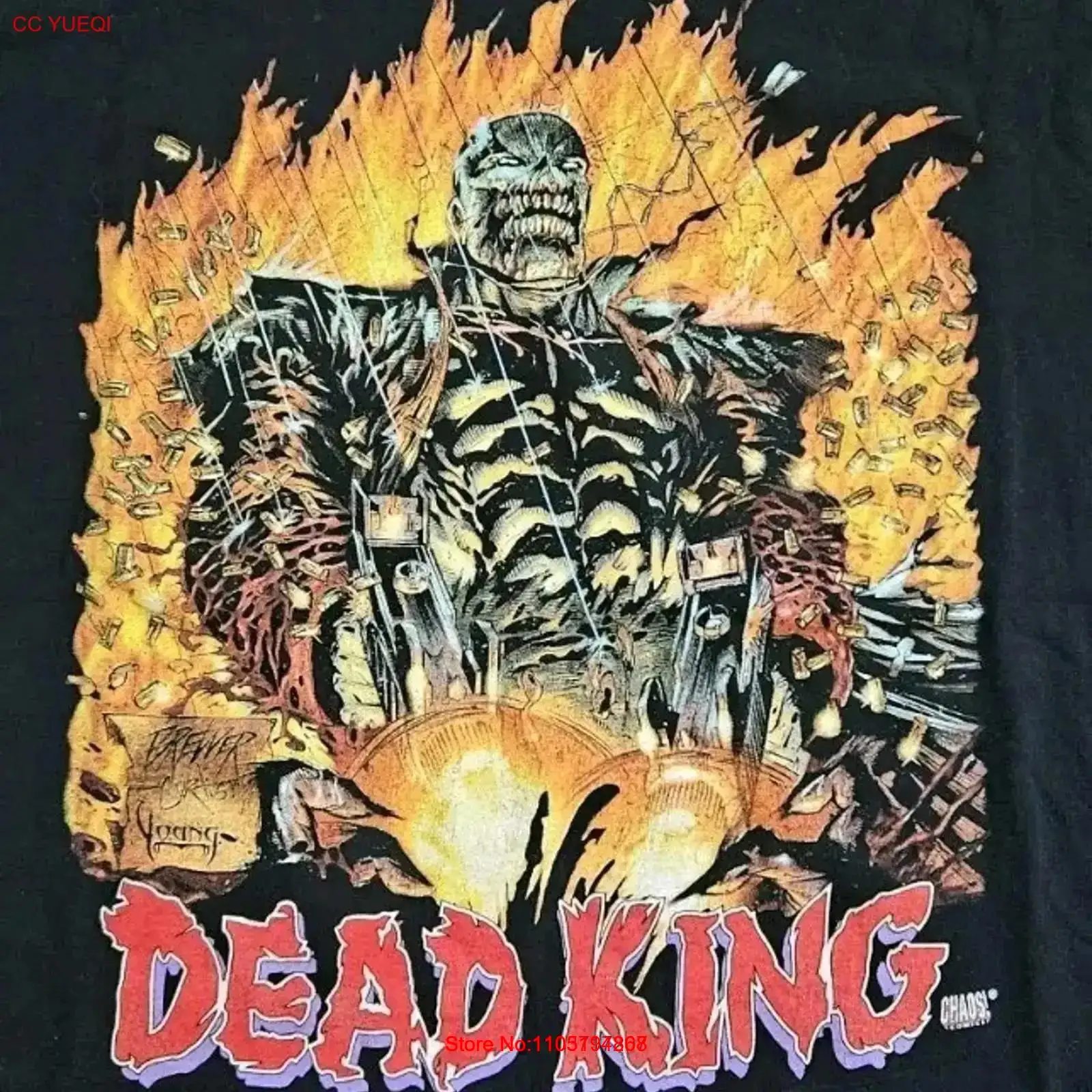 Vintage années 90 Choas Comics - Vintage Fashion Victim Shirt avis et prix