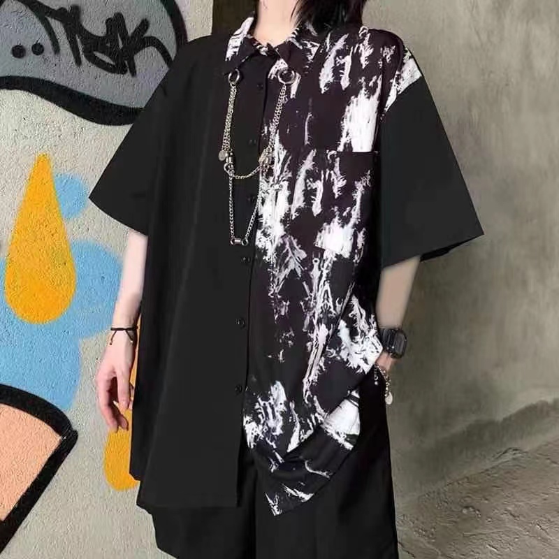 Arens Techwear-Chemise à Manch - Tie Dye Shirt Vintage avis et prix
