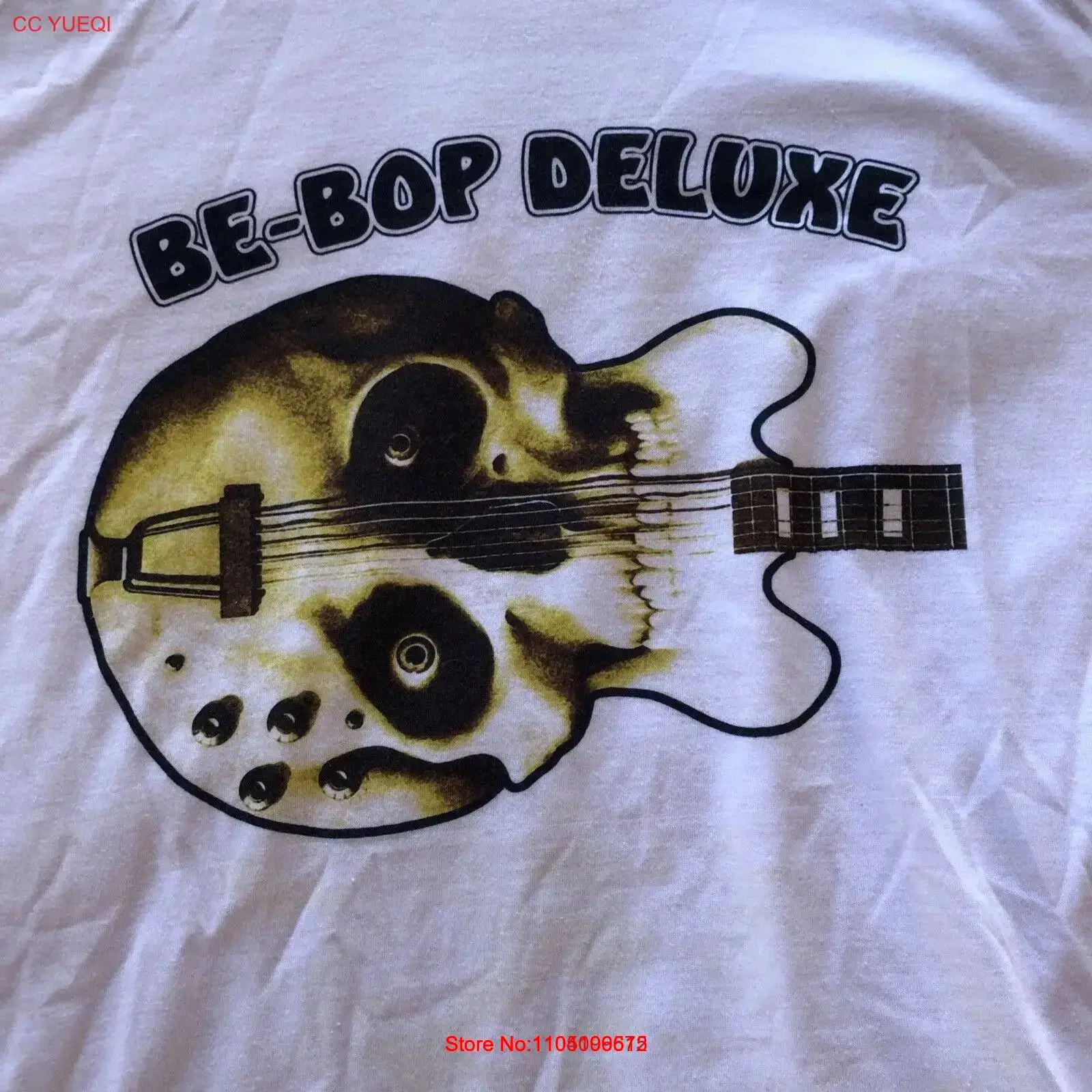 Be Bop Deluxe T Shirt Blanc Mo - Vintage Fashion Victim Shirt avis et prix