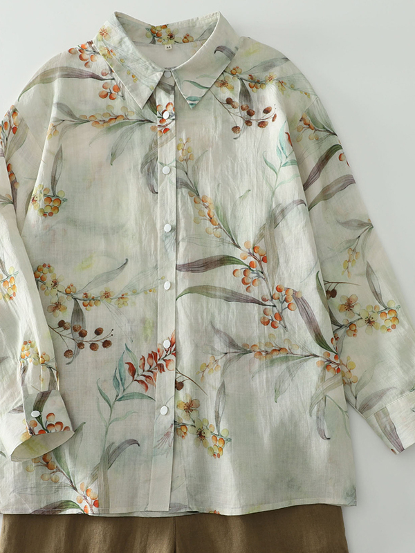 Chemise ample à manches longue - Vintage Fashion Influencer avis et prix