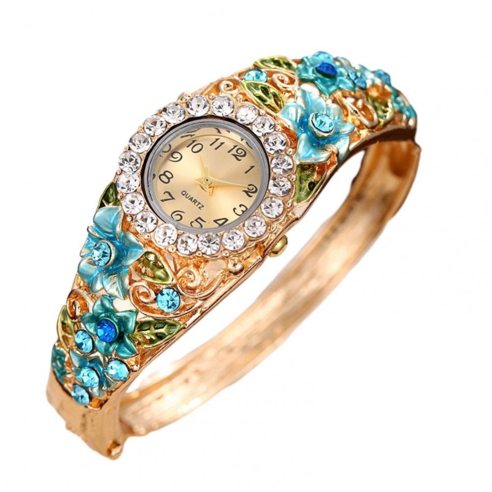 Montre vintage riche en fleurs - Vintage Fashion Week avis et prix