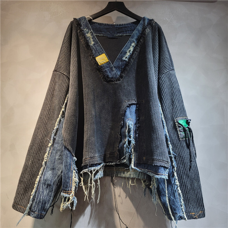 WTHT mode femmes épissé Denim  - Vintage Fashion Influencer avis et prix