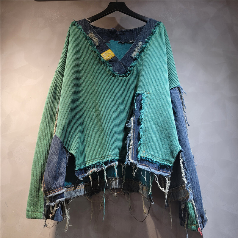 WTHT mode femmes épissé Denim  - Vintage Fashion Influencer avis et prix