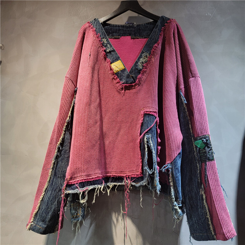 WTHT mode femmes épissé Denim  - Vintage Fashion Influencer avis et prix