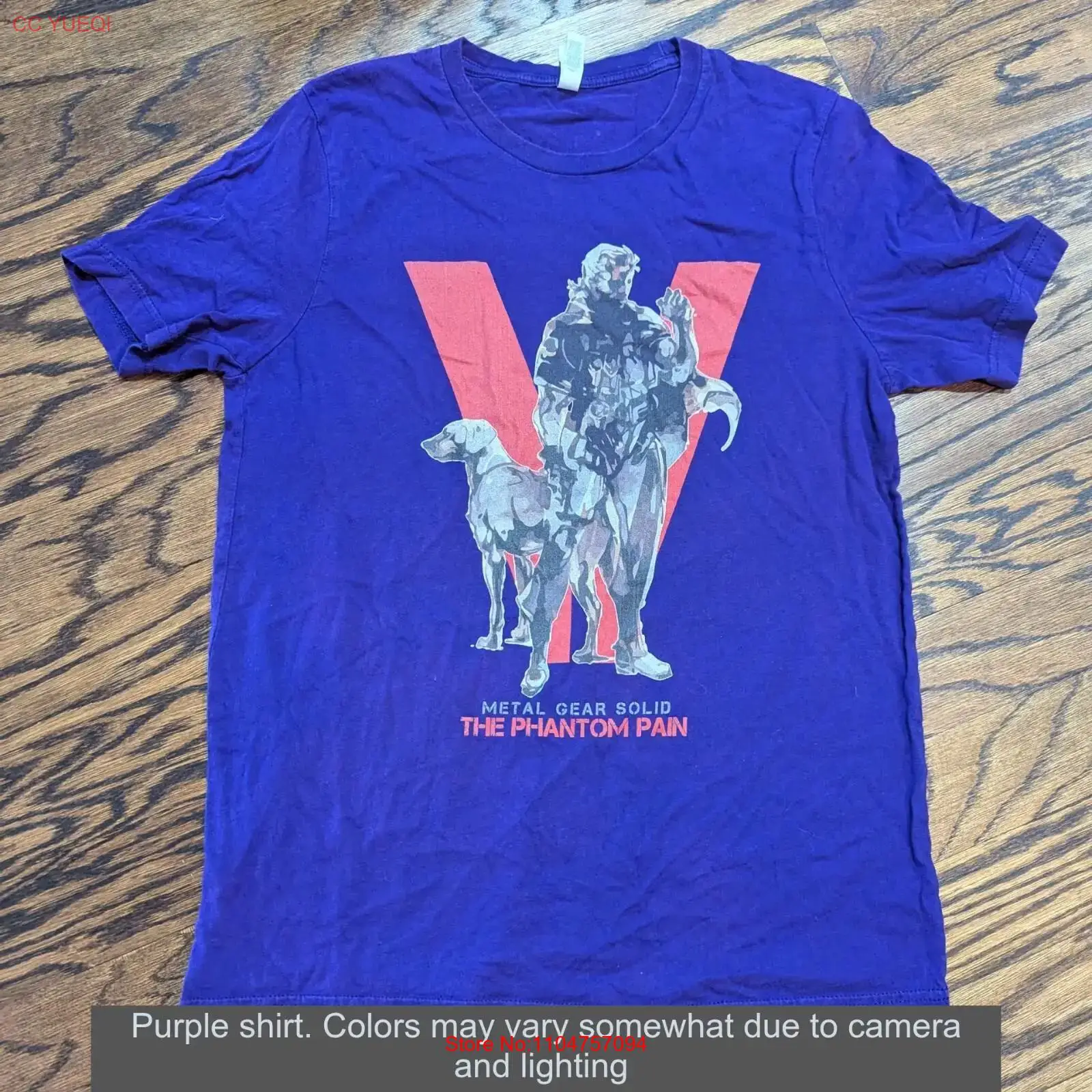 T-shirt Metal Gear Solid The P - Vintage Fashion Videos avis et prix