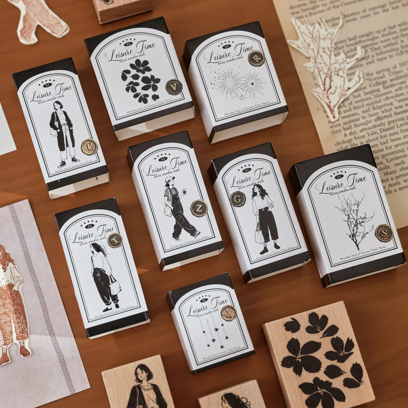 Tampon en bois pour fille, mod - Vintage Fashion Journal avis et prix