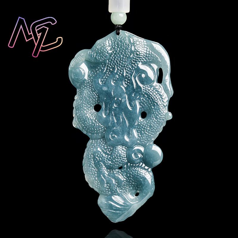 Myanmar jadéite Dragon pendent - Vintage Fashion Design avis et prix